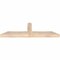 Ekena Millwork Portland Smooth Timber Gable Bracket, Douglas Fir, 48"W x 14"H x 3 1/2"D x 3 1/2"F, 7/12 Pitch GBW048X14X0404POR00SDF - alternate 5